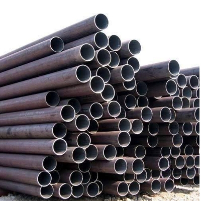 Smooth Surface Mild Steel Pipes - Zinc Coated Seamless, Round Shape | Corrosion Resistant, Weldable, Rust Proof