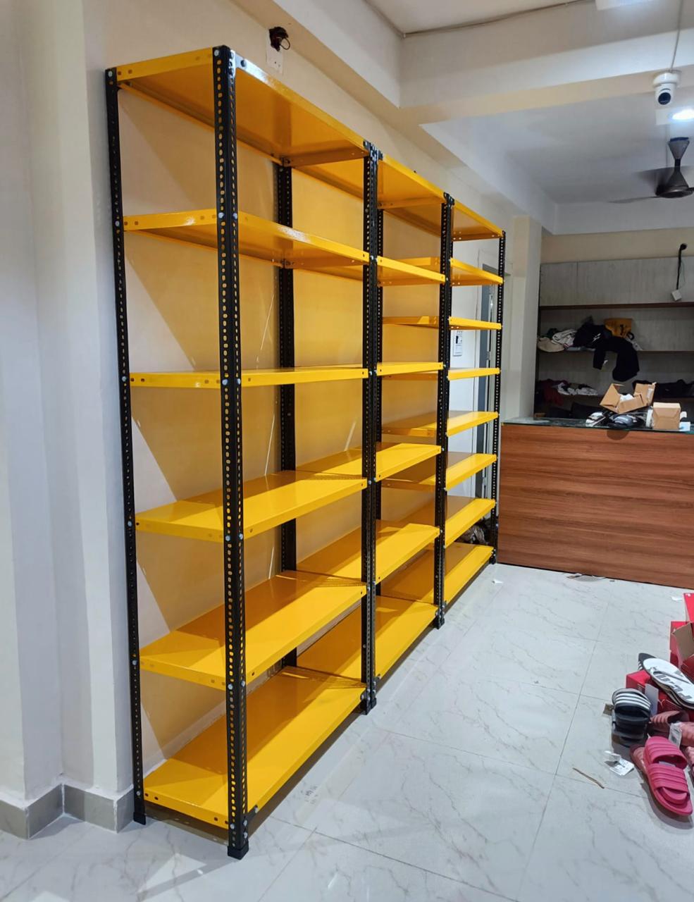 Slotted Angel Iron Rack