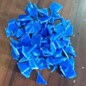 HDPE BLUE PLASTIC FLAKES