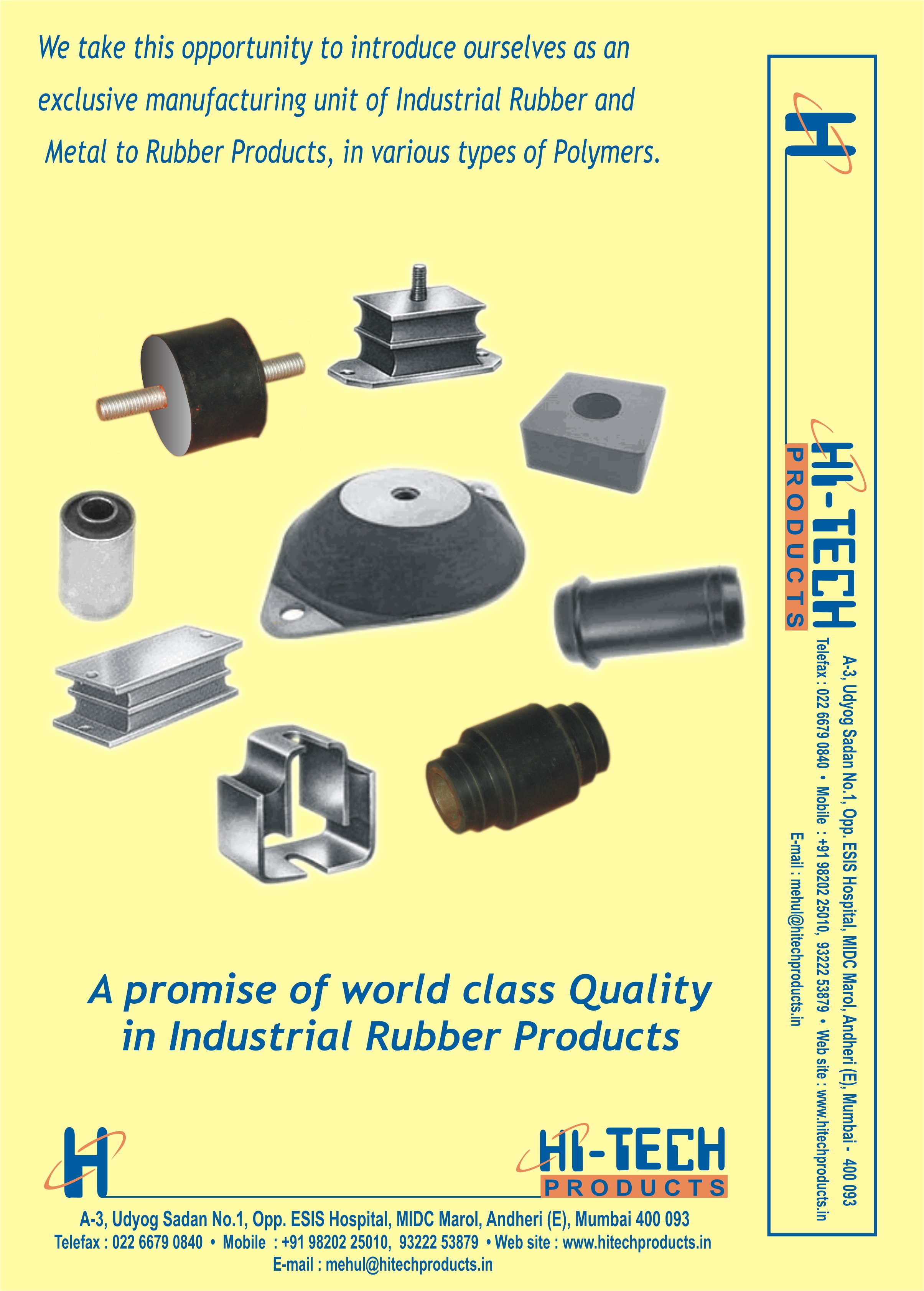 Antivibration Machine Rubber Pads
