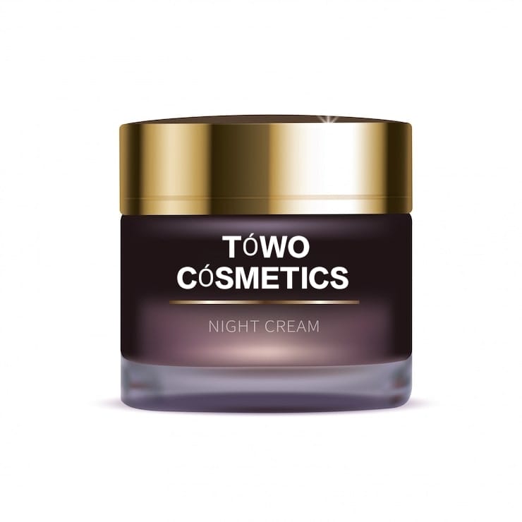 Towo Cosmetics Night Cream - Herbal Minerals Non-Greasy Smooth Finish | Deep Nourishing Intense Hydration Skin Renewal