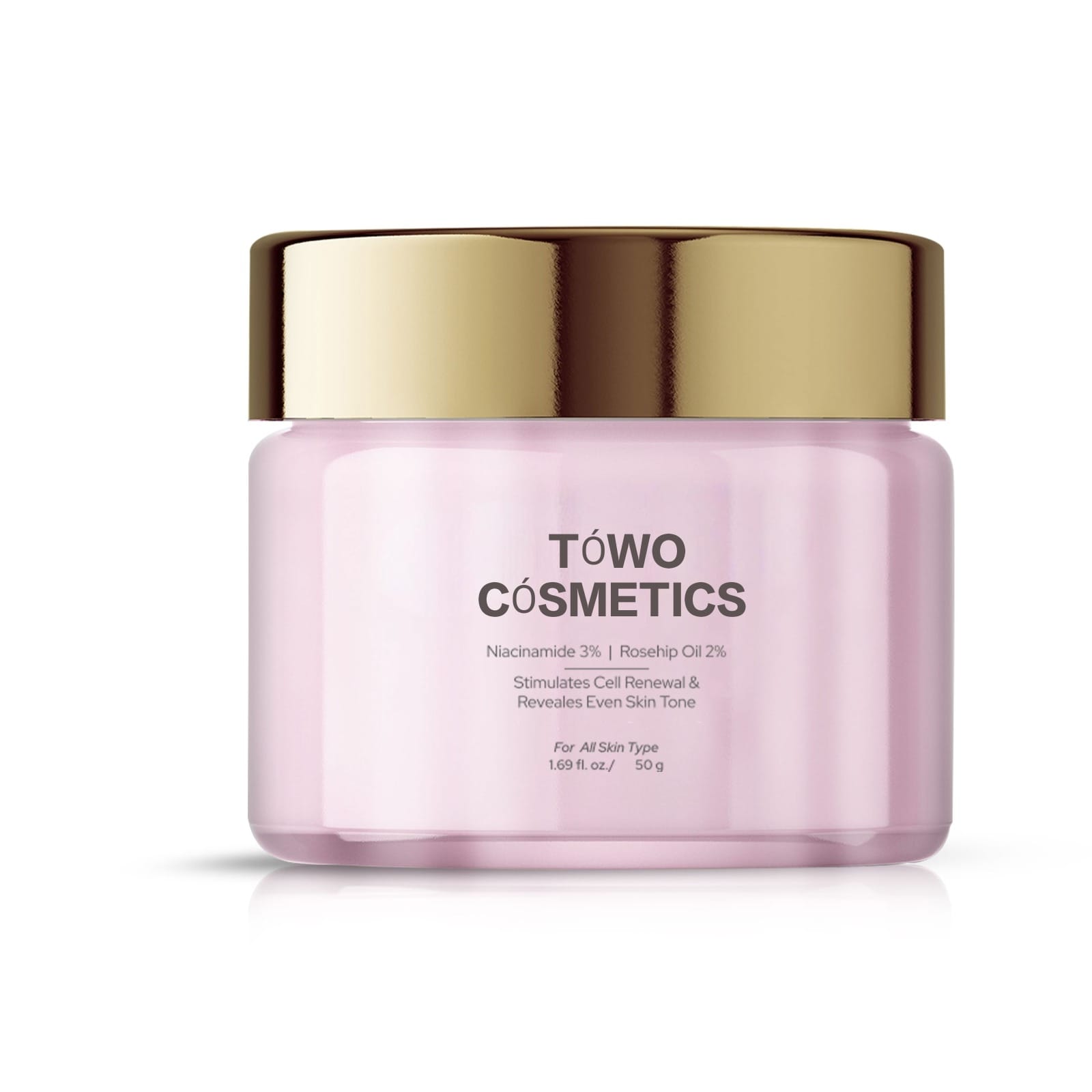 Skin Moisturizer - Organic White Cream, Minerals | Deep Hydration, Non Greasy, Fast Absorbing, Gentle Formula