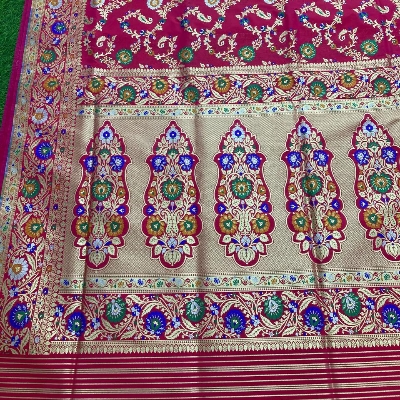 Banarasi Mashroo silk