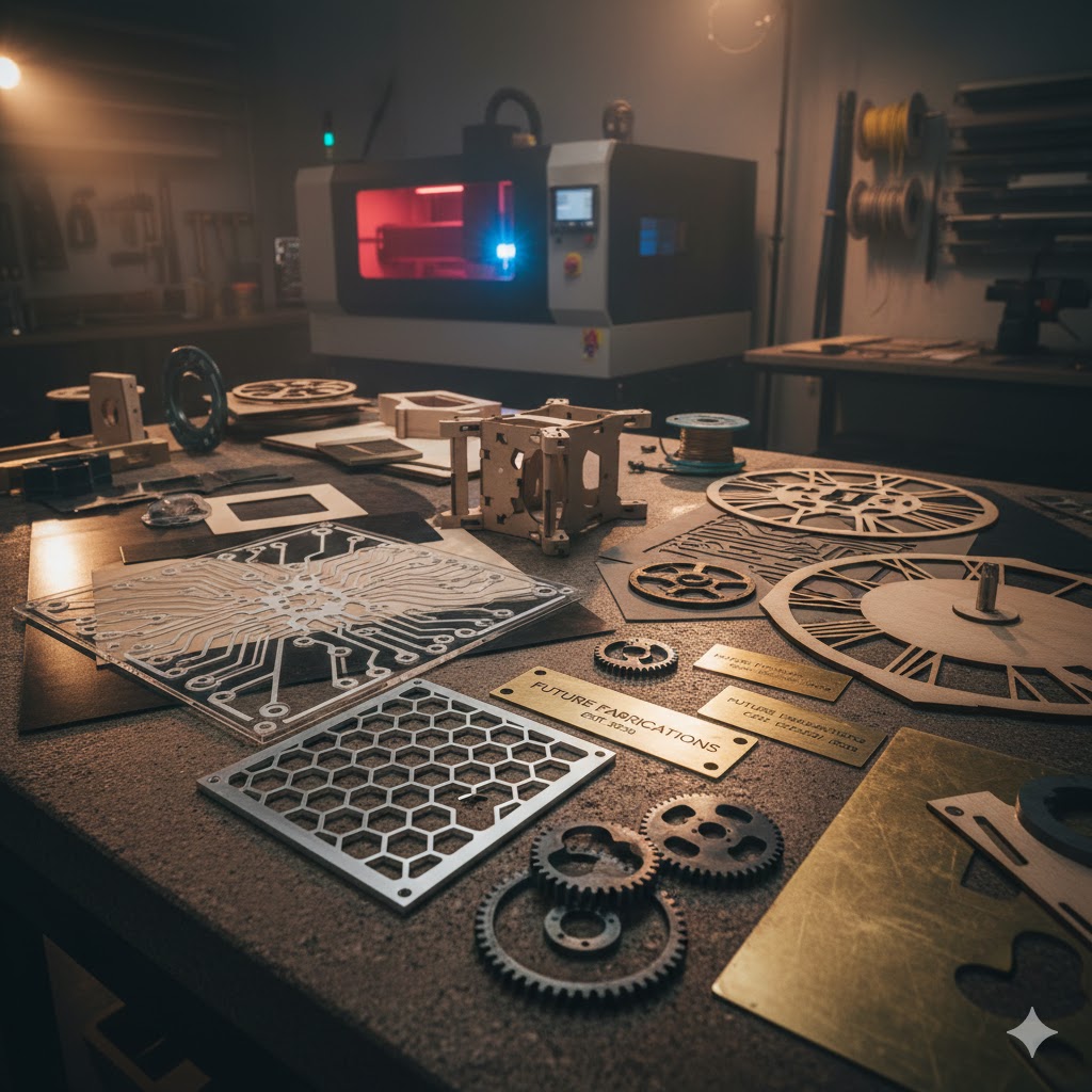 Laser Cutting Job Work Service (MS / SS / Aluminium)