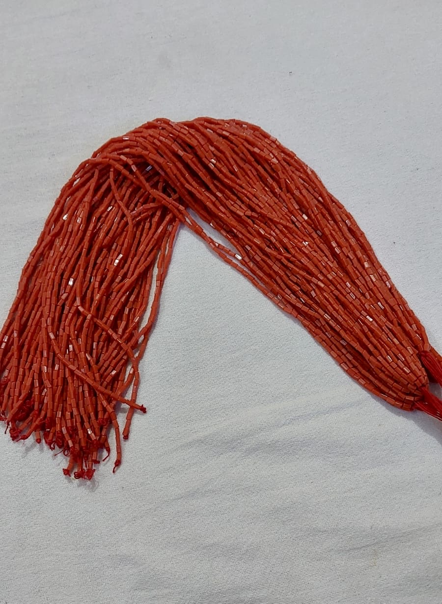 Red Glass Beads