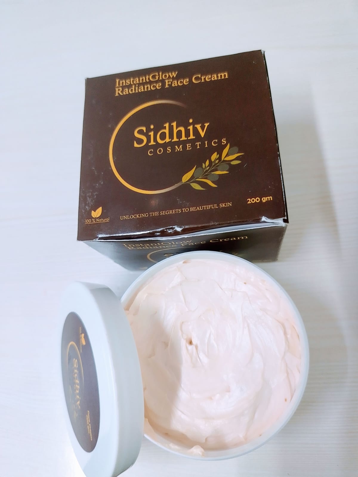 Sidhiv Cosmetics Insatant Glow Radiance Face Cream