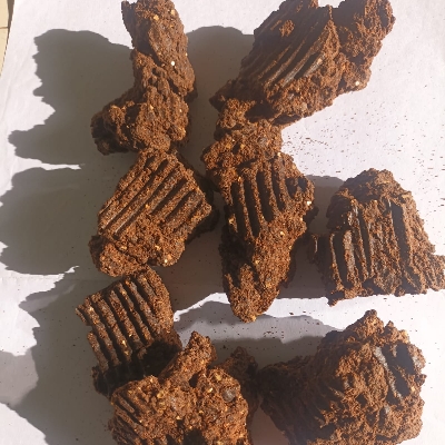 Neem Kernel Cake - Organic Neem Kernel Residual Cake 8-12% Moisture | Soil Fertility Improvement Pest Control Slow Nitrogen Release Eco Friendly
