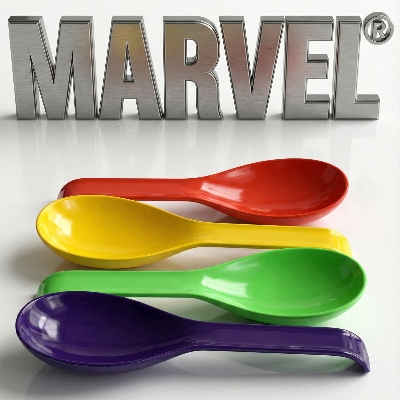 Plastic Spoons - Heat Resistant Plastic Different Colors | Lightweight Flexible Scratch Resistant Easy Clean