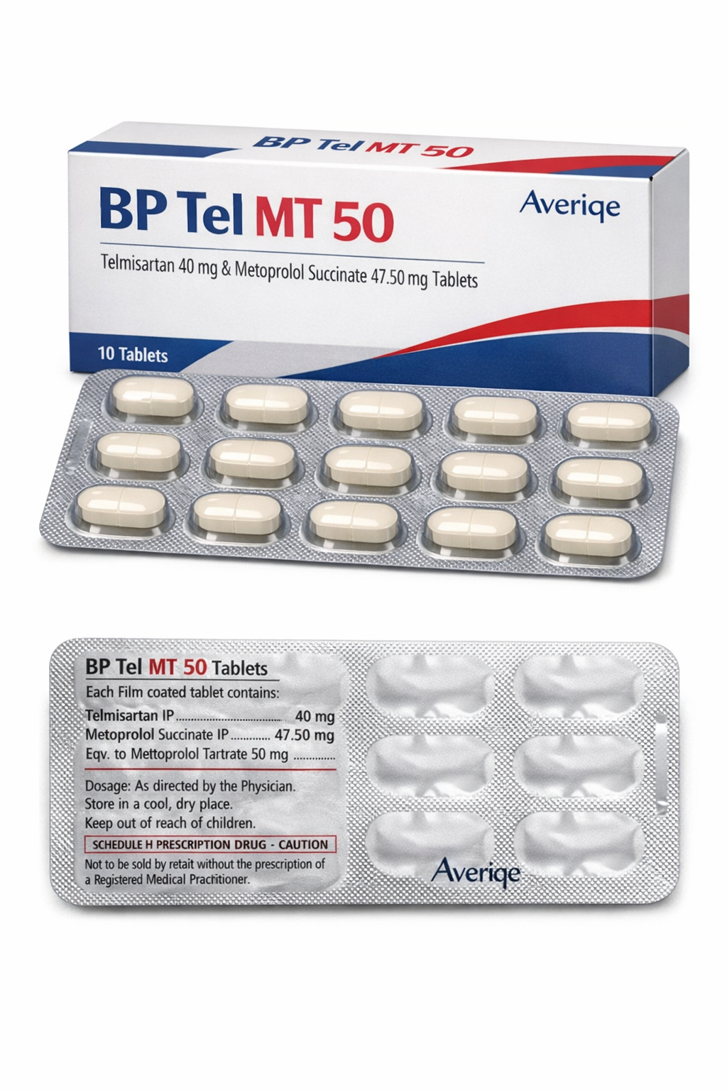 Bp Tel Mt 50 Tablet - Balanced Composition Hygienically Packed | Highly Effective Tested on Quality Standards