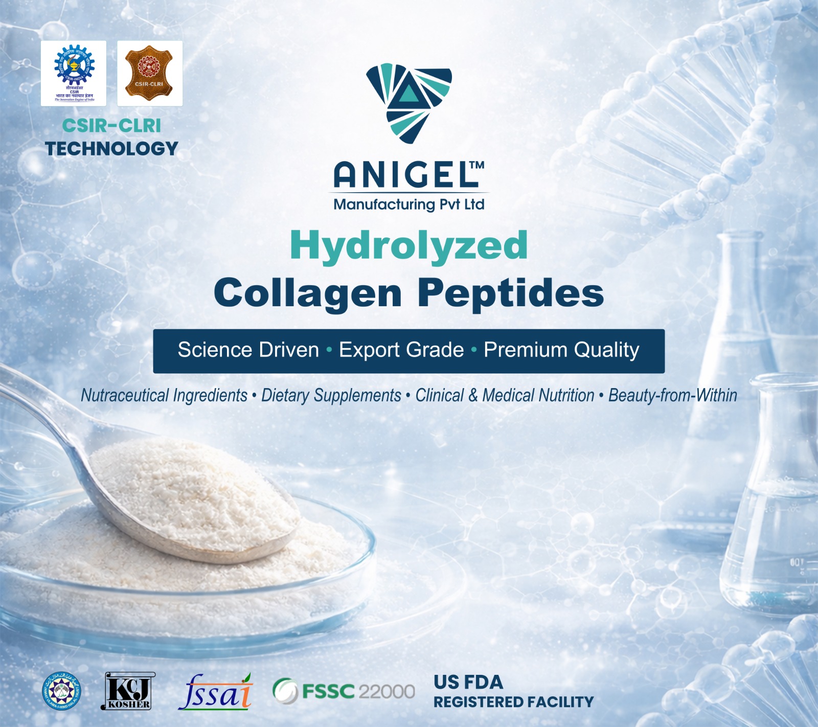 Hydrolyzed Bovine collagen