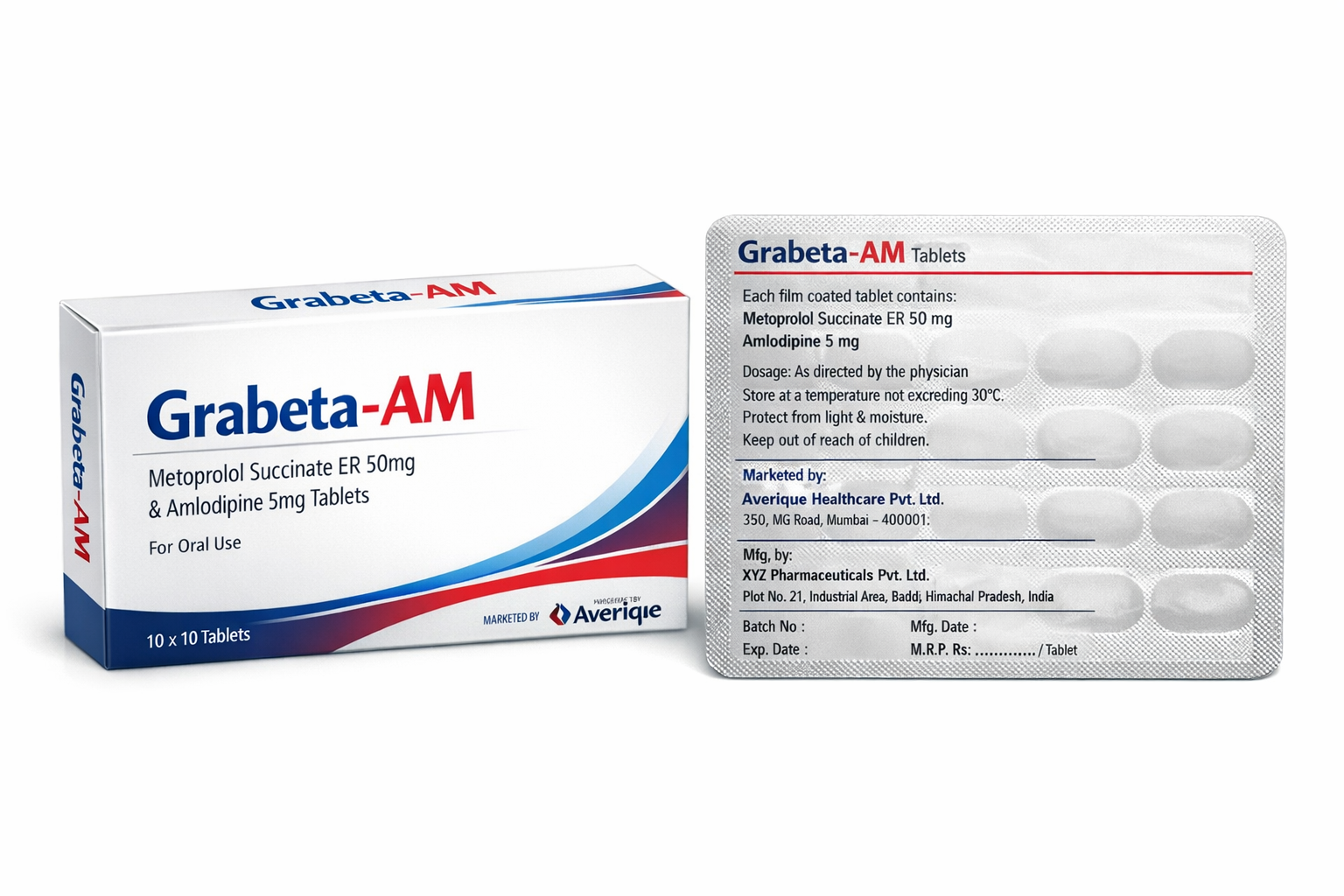 Grabeta AM Tablet - Hygienically Packed Tablets, Tested Quality Standards, Physician Recommended