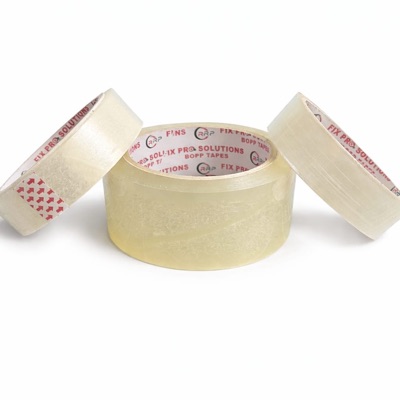 BOPP Transparent Tape - BOPP Material, Transparent Color | Smooth Finish, Strong Adhesive Grip, Good Tensile Strength