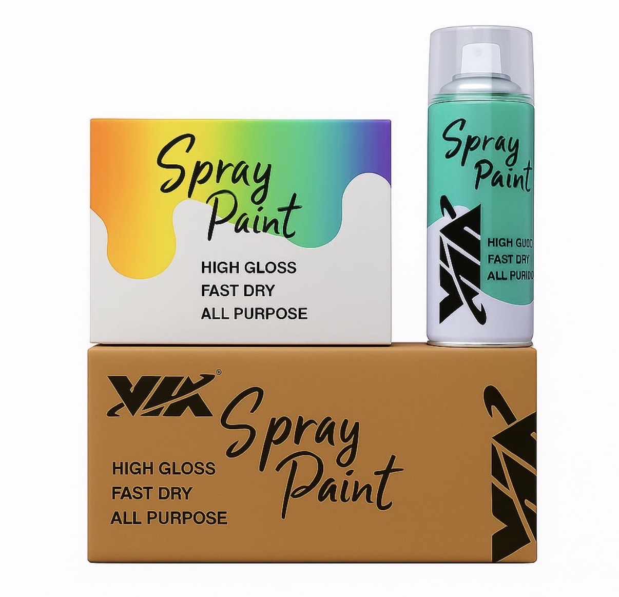 High Gloss Spray Paint - Application: Industrial Use