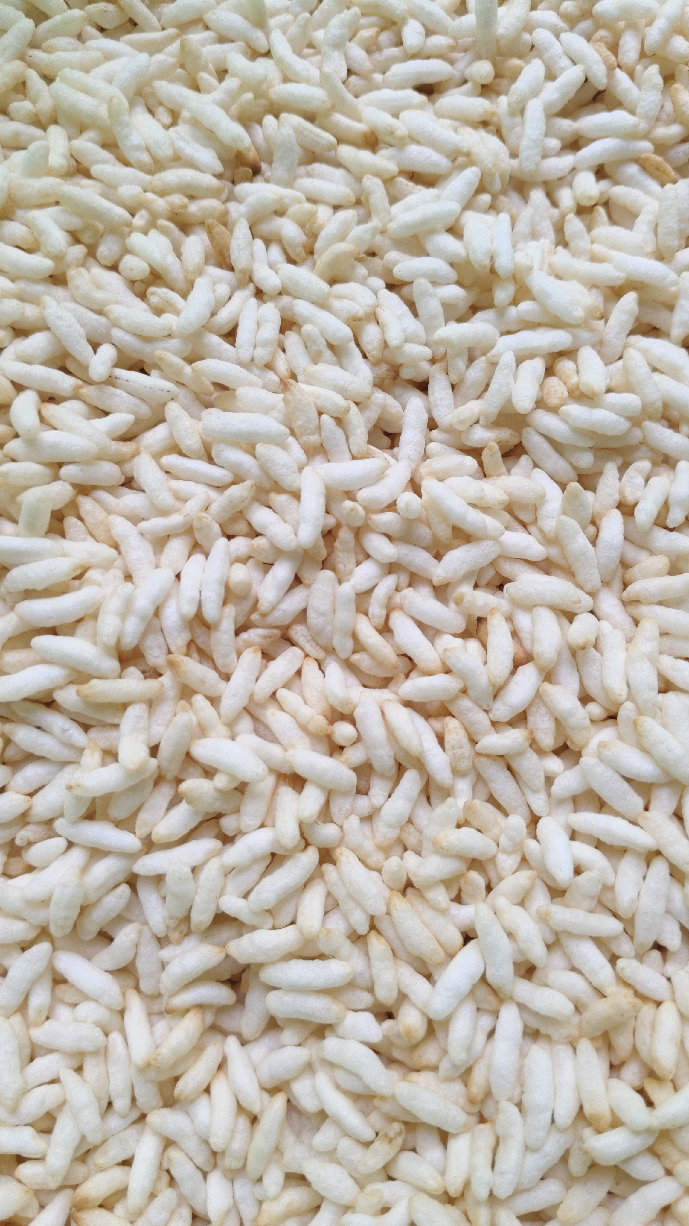 White Puffed Rice - Packaging Size: 500G