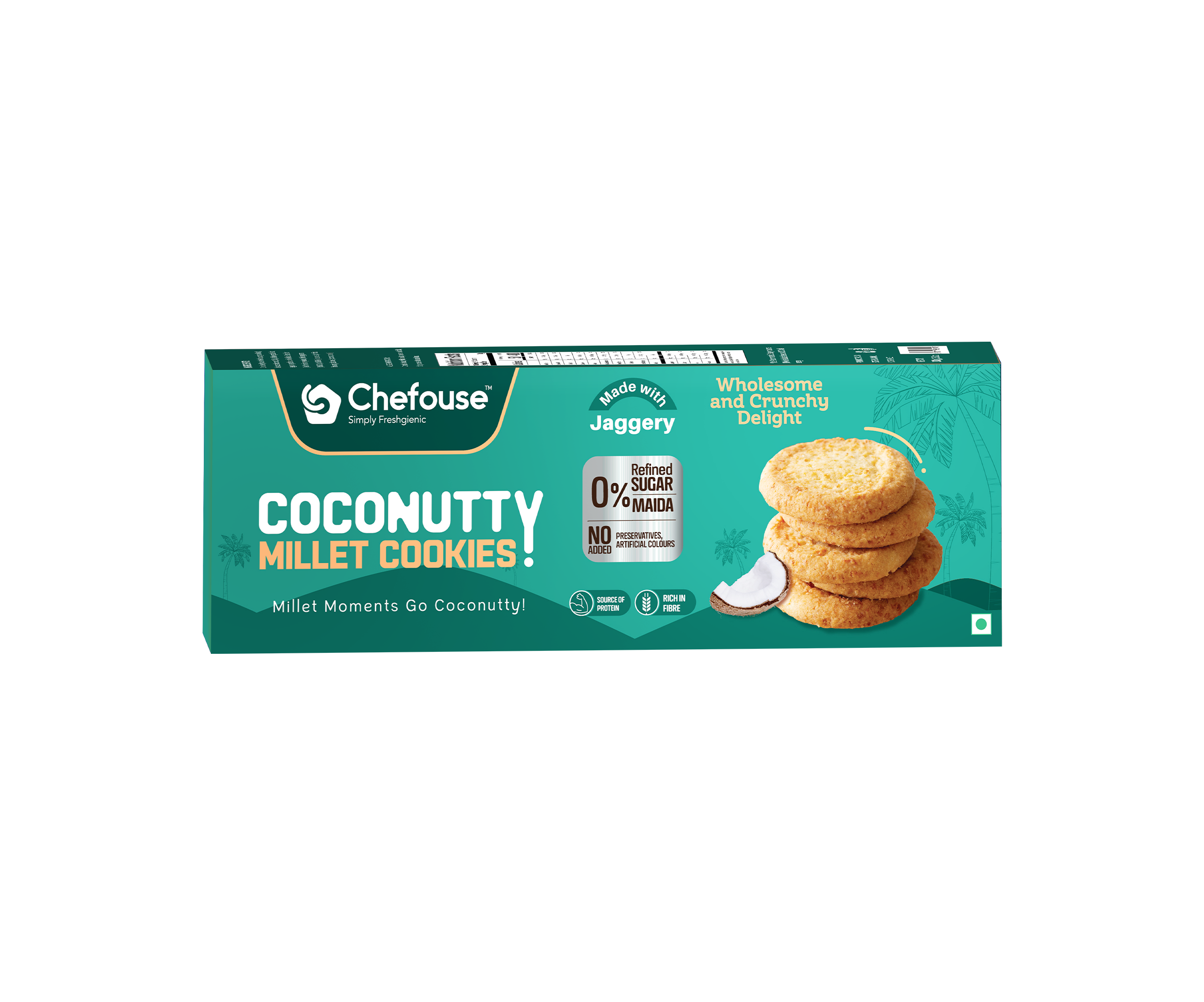 Chefouse Coconutty Millet Cookies-100g