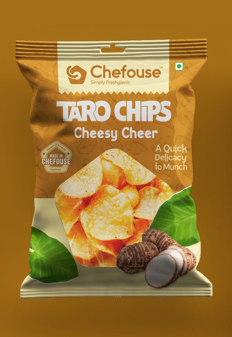 Chefouse Cheesy Cheer Taro Chips-65g
