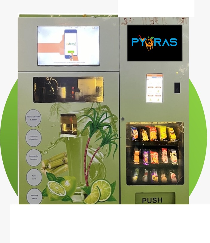 Fresh Fruit Juice Vending Machines
