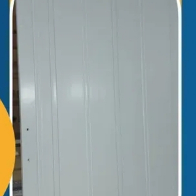 Plain White Folding Door