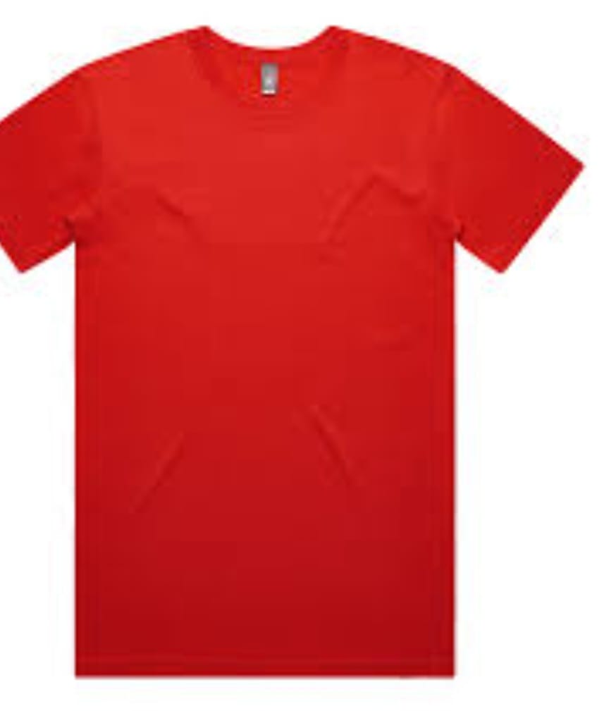 Half Sleeves T Shirt - Color: Red