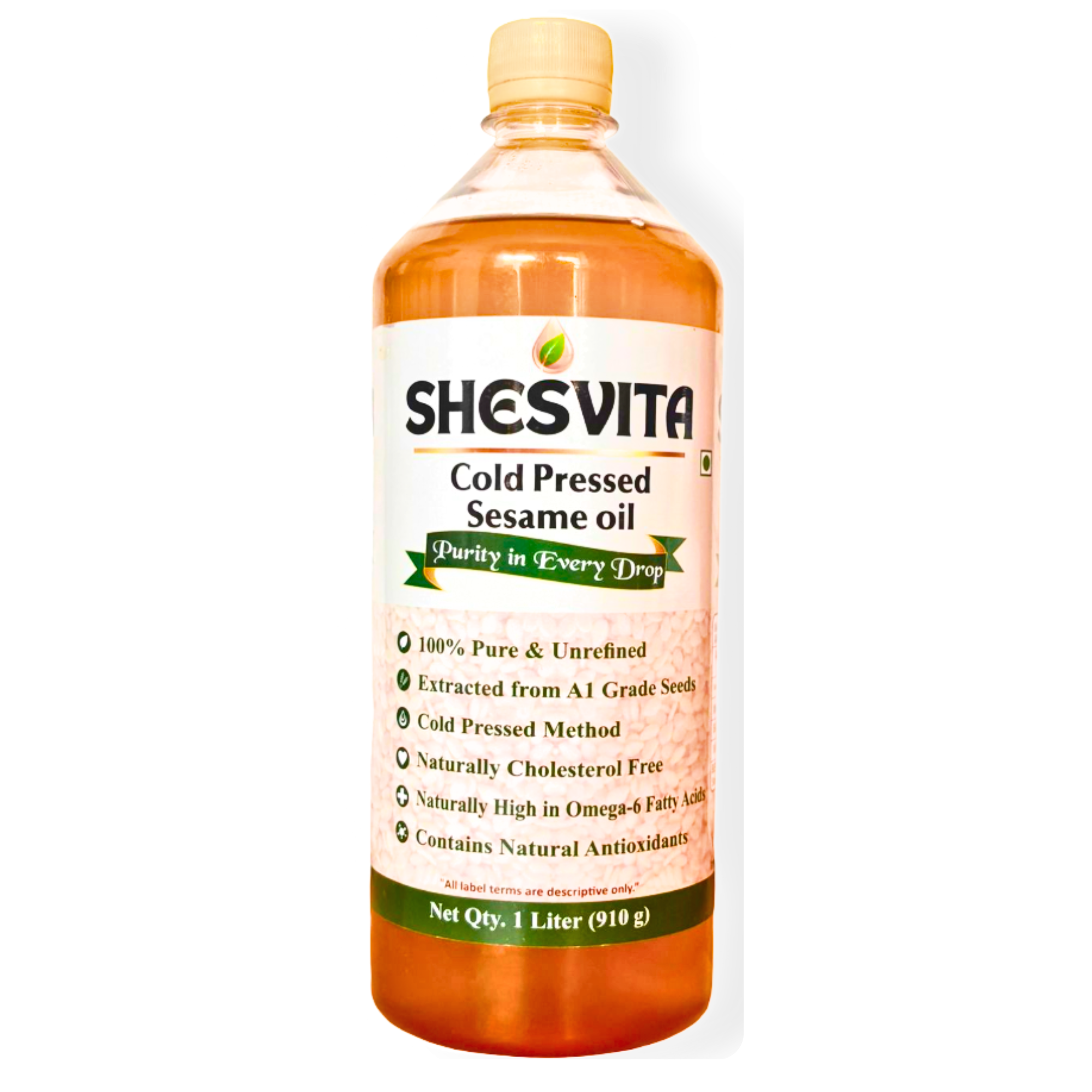 Cold Pressed Sesame Oil - Cultivation Type: Common