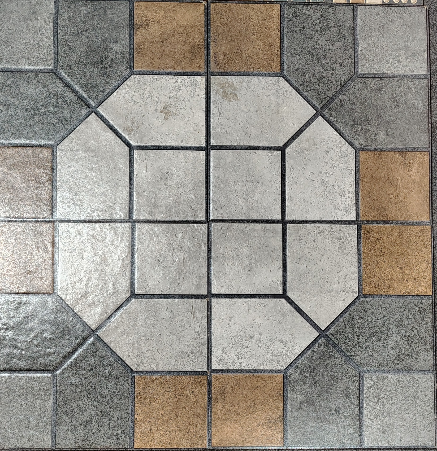 16"ã16" Digital Vitrified Tile - Vitrified, 16x16 Inches | Non-slip, Wear-resistant, High Load Bearing