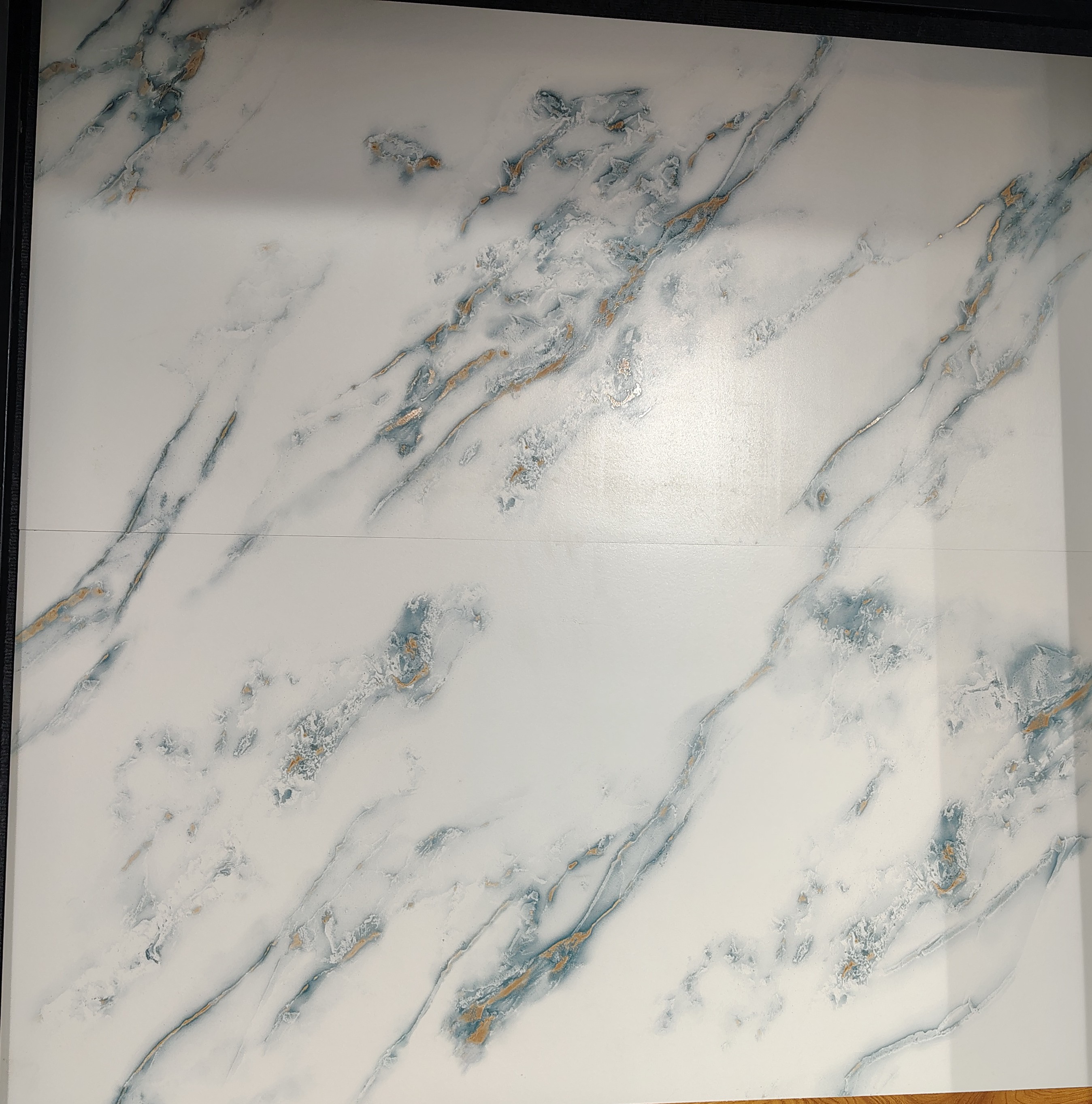 4x2 Digital Vitrified Floor and Wall Tile - Vitrified, 4x2 Inches, White | Non-Slip, Low Water Absorption, Smooth Finish