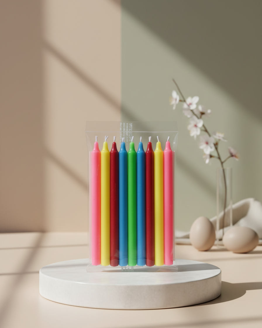 Deviraah Plain Stick Candles (6-inch)