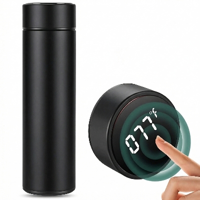 Temperature Vacuum Insulated Water Bottle - Material: Stainless Steel