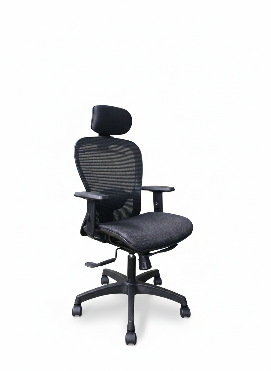 Head Rest Revolving Office Chair