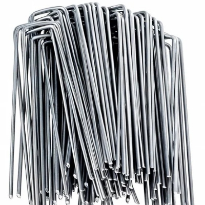 Rust Resistant Ground Staple U Pin