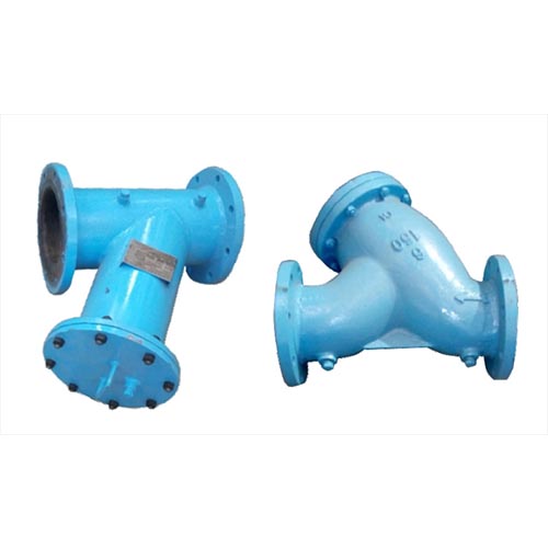 Y Type Strainers - Color: Blue