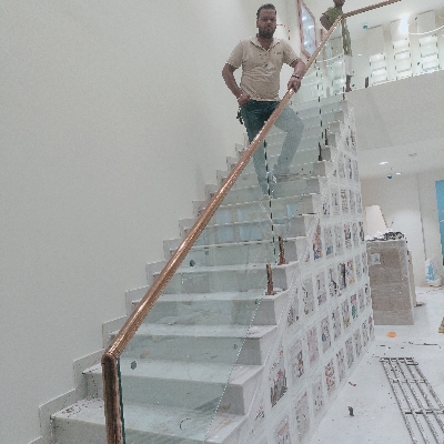 Stainless Steel Glass Railing