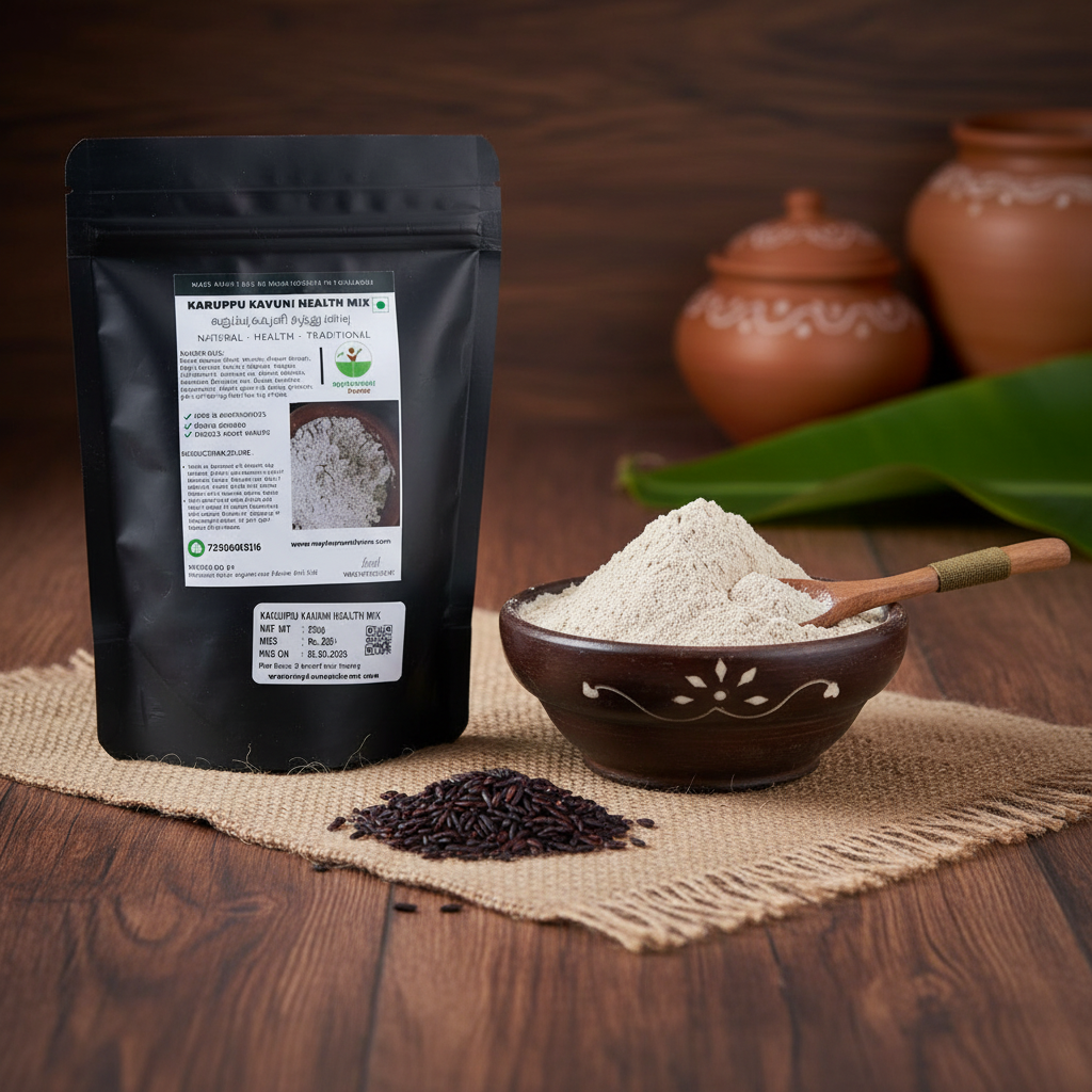 Karuppu Kavuni Health Mix - myHarvest Farms