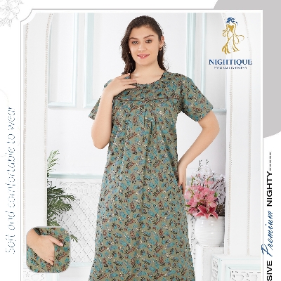 Pure Cotton Nighty Size L - Feature: Comfortabale To Wear