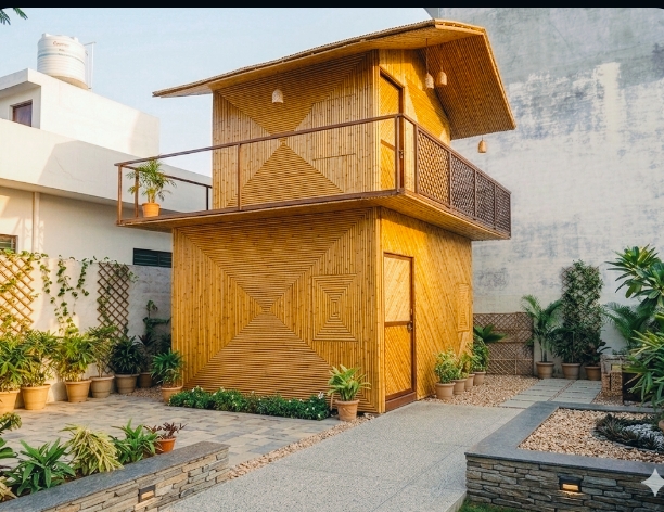 Eco Friendly Bamboo House