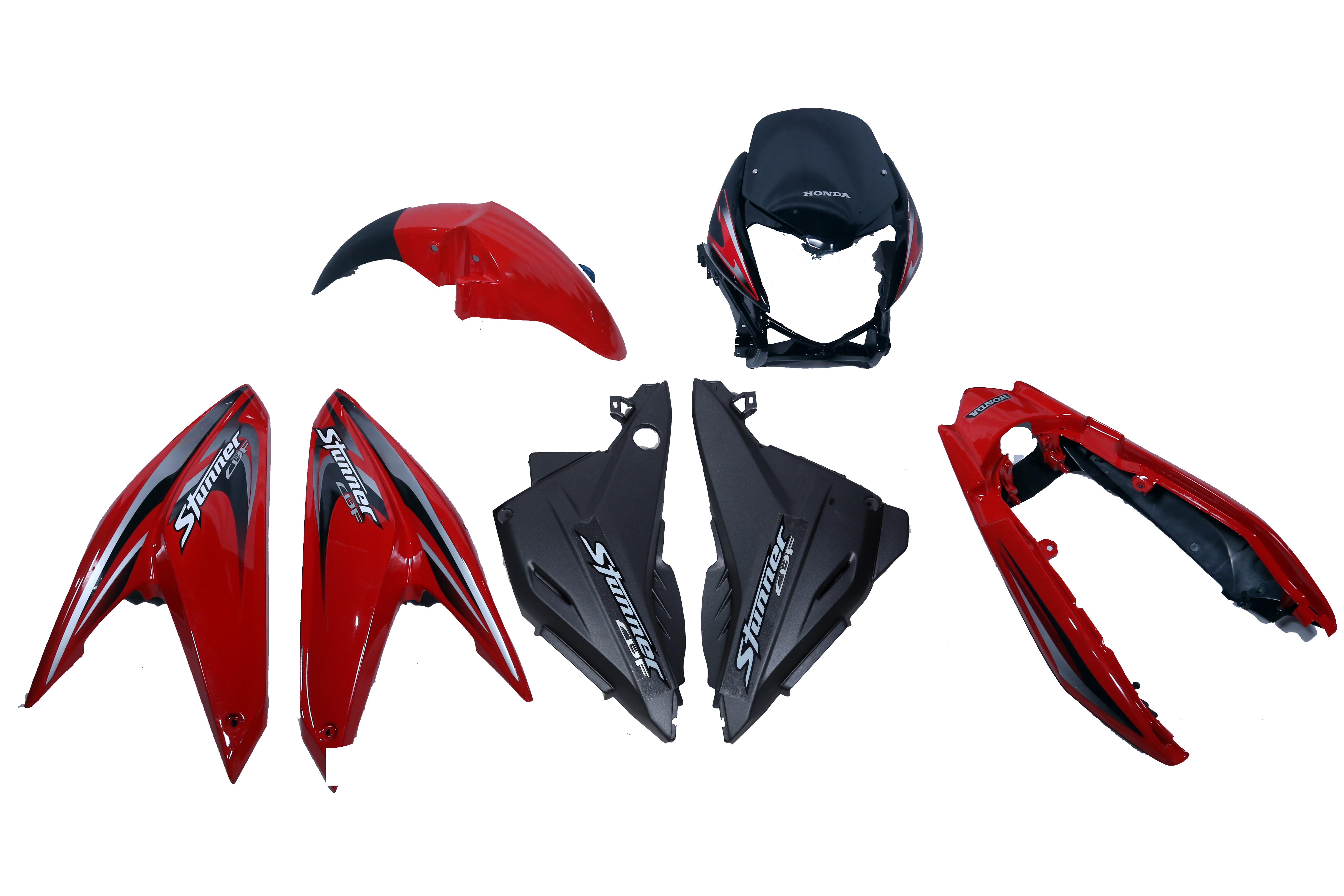 Honda Stunner Red Bike Full Body Kit