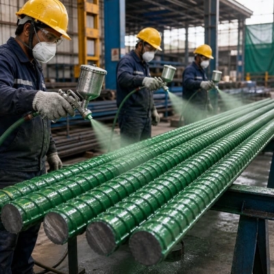 TMT Bar Epoxy Coating