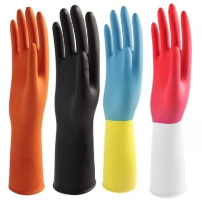 Industrial Rubber Hand Gloves - Feature: Comfortable