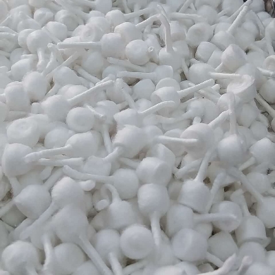 White Cotton Round Wicks