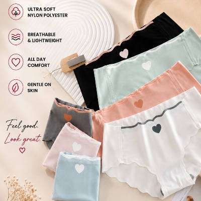 Heart Panty Seamless