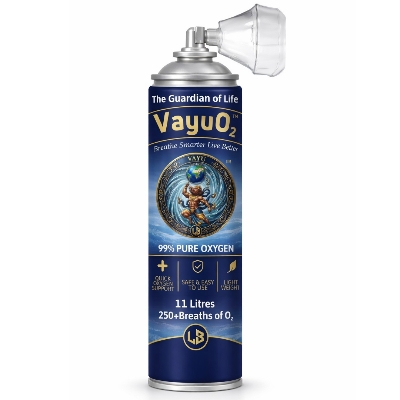Vayu O2 Premium Oxygen Can