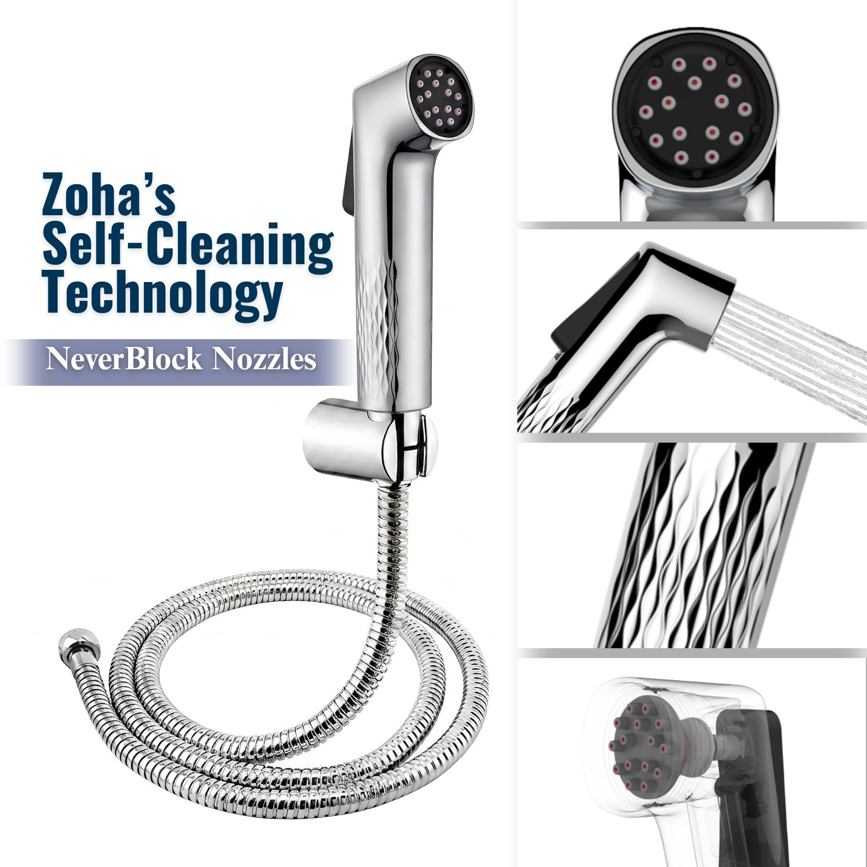 Health Faucet Set With Shower Tube And Hook