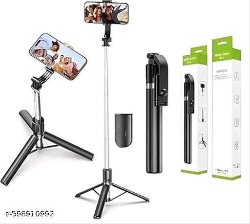 Wireless Bluetooth Selfie Stick with LED Light
