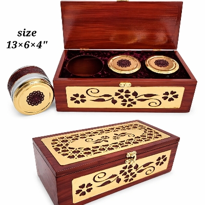 Wooden Rectangular Gifts Box