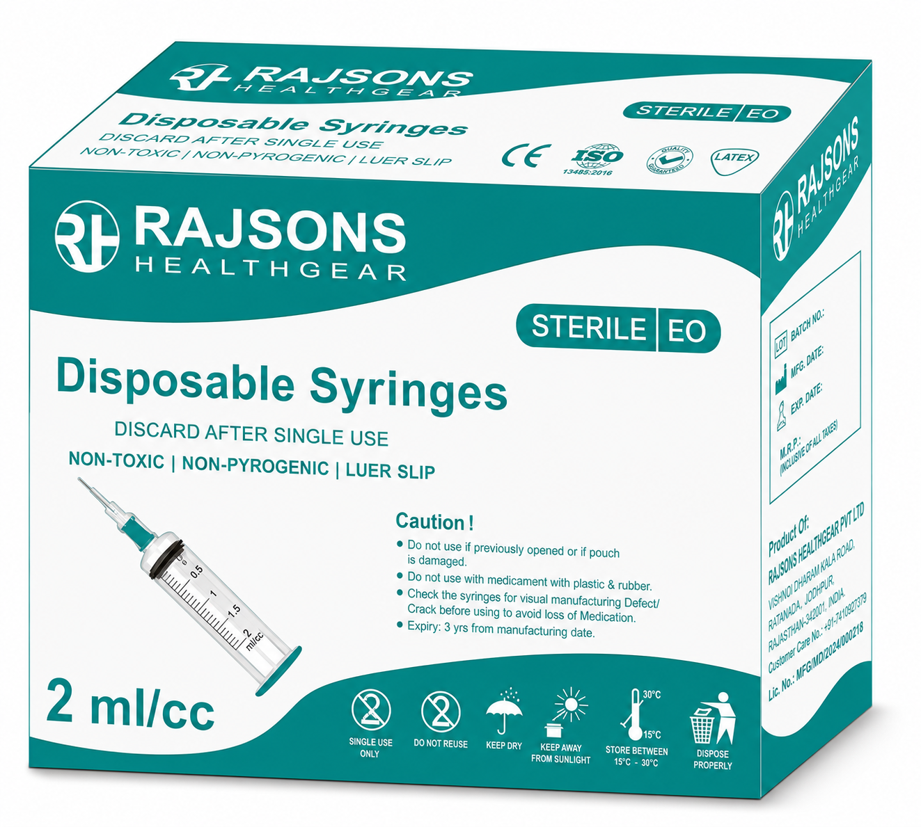 Disposable Syringe - Application: Hospital And C.Linical Purpose