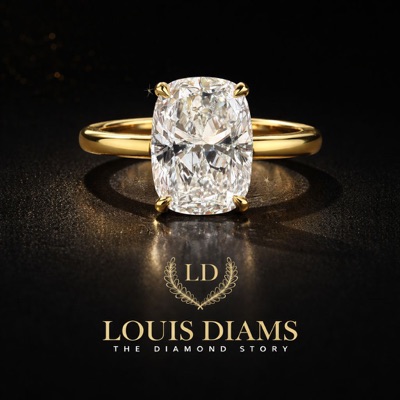 Gold Diamond Ring - Diamond Carat Weight: 2 Carat