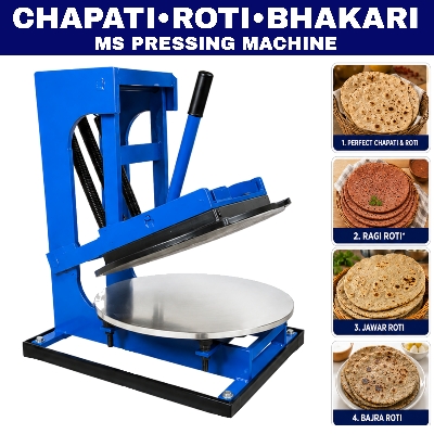 Bajra Jowar Roti Pressing Machine - Capacity: 100Pc Per Hour