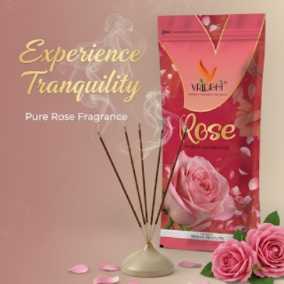 Rose Incense Stick - Feature: Straight