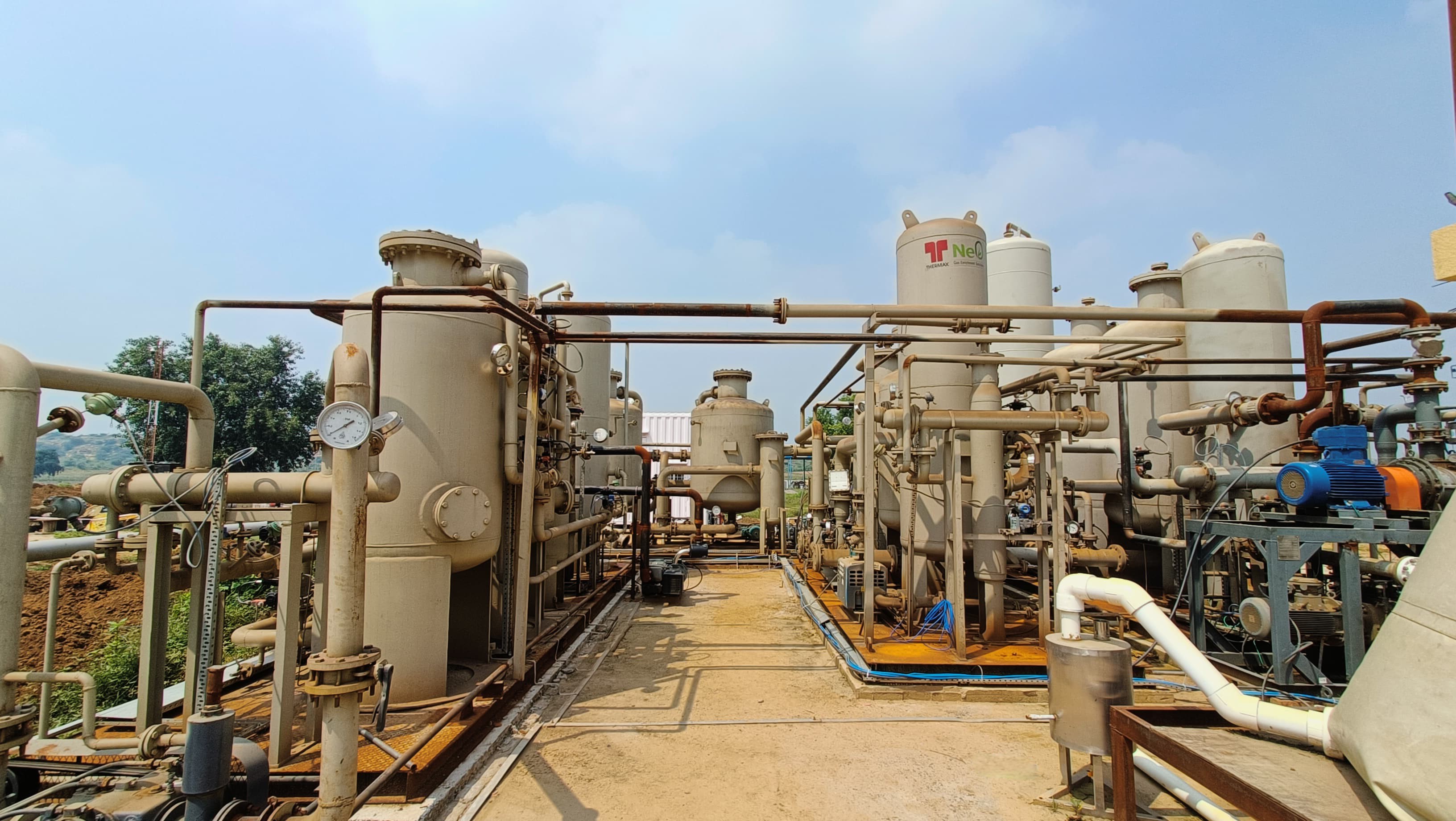 Biogas Purification Plant (VPSA, PSA, Membrane, Amine Scrubbing)