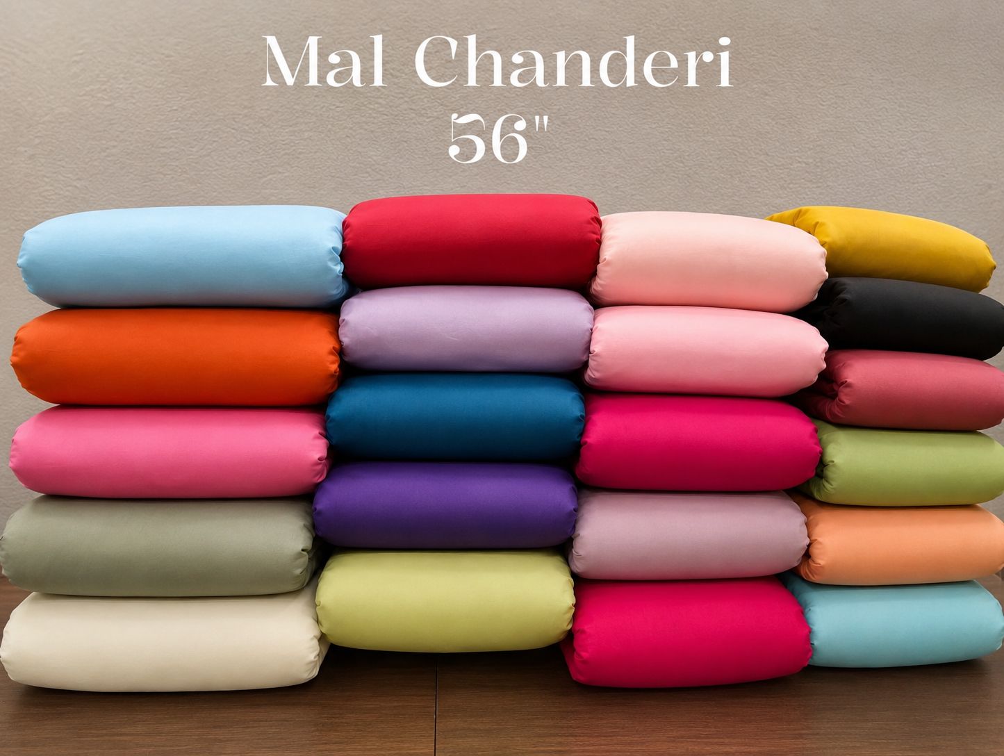Mal Chanderi Fabric - Attributes: Washable
